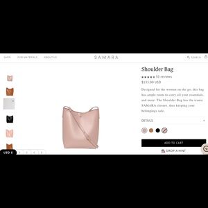 BUNDLE- Samara Shoulder Bag W/matching Aimee Kesenger Wallet LT PINK/SOFT ROSE